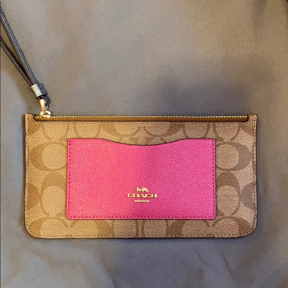 Coach wristlet/wallet